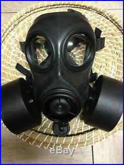 Gas Mask Respirator British Avon Fm12 Gas Mask Twin Filter