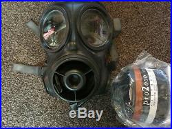 Gas Mask Respirator British Avon S10 Gas Mask Size 2 P3 Filter