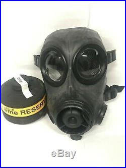 Gas Mask Respirator Unused British Gas Mask Respirator Fm12 S10