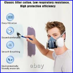 1000Pcs 5N11 Gas Mask Filters Cotton Filters Cartridge Respirator Replacement