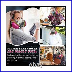 10 Pair 60926 Respirator Cartridges, 60926 Respirator Filters for Gas Mask, P