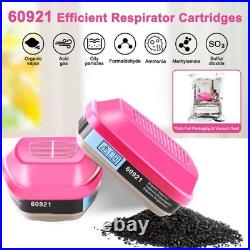 10 Pairs Respirator Cartridges 60921, Respirator Filters, Gas Mask Filter Hel