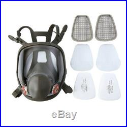 15 In1 Facepiece Spray Paint Chemical Industrial Fire Fighting Military Gas Mask