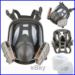 15 in 1 Full Face Facepiece Gas Mask Filter Respirator Painting For 6800