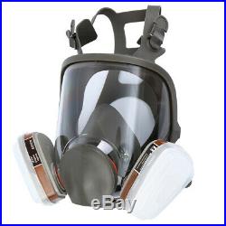 15 in 1 Full Face Facepiece Gas Mask Filter Respirator Painting Spraying