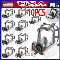 15 in 1 Full Face Gas Mask Respirator Safety Painting Spraying Facepiece 6800 up