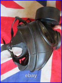 1989 AVON BRiTiSH army sas ISSUE respirator S10 SIZE 2 Medium + mtp bag pouch