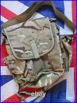 1989 AVON BRiTiSH army sas ISSUE respirator S10 SIZE 2 Medium + mtp bag pouch