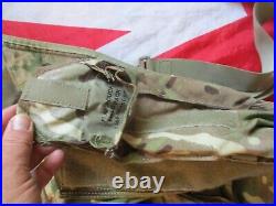 1989 AVON BRiTiSH army sas ISSUE respirator S10 SIZE 2 Medium + mtp bag pouch