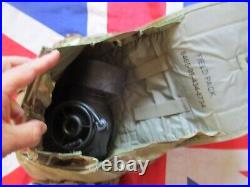 1989 AVON BRiTiSH army sas ISSUE respirator S10 SIZE 2 Medium + mtp bag pouch