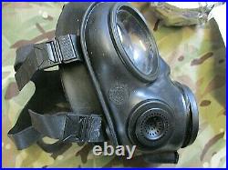 1990 AVON BRiTiSH army ISSUE RESPIRATOR S10 S 10 SIZE 4 s small & NEW AIR FILTER