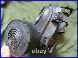 1992 AVON BRiTiSH army / sas ISSUE respirator S10 SIZE 3 m & POUCH & new filter