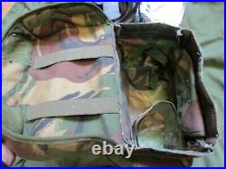 1992 AVON BRiTiSH army / sas ISSUE respirator S10 SIZE 3 m & POUCH & new filter