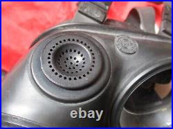 1992 AVON BRiTiSH army sas ISSUE respirator gas mask S10 SIZE 4 small & POUCH