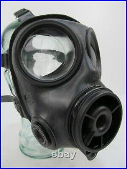 1999 Rare British Army Police NBC Military MoD S10 Respirator Gas Mask SIZE 1 K2