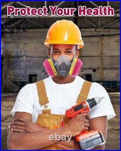 1-20 Pairs Gas Mask Filter Organic & Particulate Respirator Cartridge For 60923