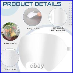 1 Replacement Lens & 10 Peel-Off Covers for 6000 Series Full Face Respirator