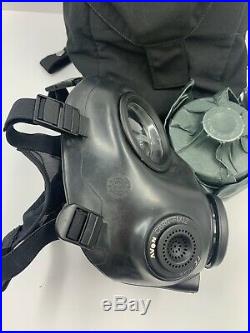 2006 Avon ct12 fm12 Size 2 medium Gas Mask Respirator Filter & Soft Case 75194
