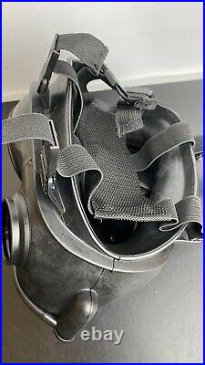 2009 Gas Mask, Respirator, British Army Avon S10 Size 4 Small Fabric Harness A