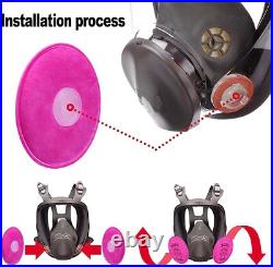 200PCS (100Pairs) 2091 P100 Filters Replacement for 6000 7000 Series Respirators