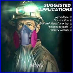 200PCS (100Pairs) 2091 P100 Filters Replacement for 6000 7000 Series Respirators