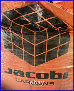 (25 Lbs) JACOBI ADDSORB Impregnated Activated Carbon Gas Mask Filtration 30 x 60