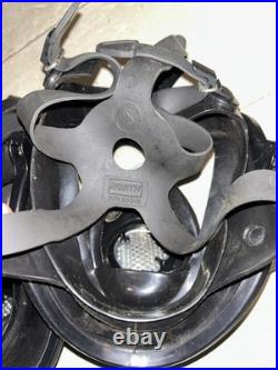 2 Honeywell North 76008A Full Face Respirator Gas Mask Size M/L AS IS FOR BOTH