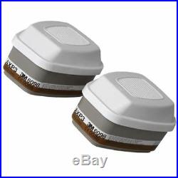 2 Pairs 3M 6098 AXP3 NR Gas & Vapour Filters & Particulate for 6000 Series Mask