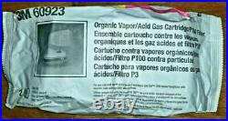 3M60923-Organic Vapor/Acid Gas 5 packages 1 pair/2 cartridges per pack