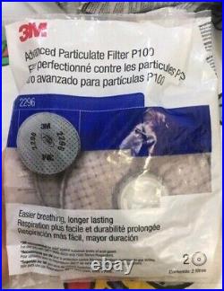 3M 2296 Advanced P 100 Acid Gas Replacement Respiratory Protection Filter