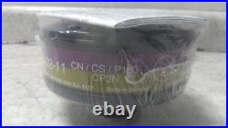 3M 450-02-11R06 6 Pk Black Magenta Color Code Gas Mask Canister