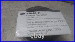 3M 450-02-11R06 6 Pk Black Magenta Color Code Gas Mask Canister