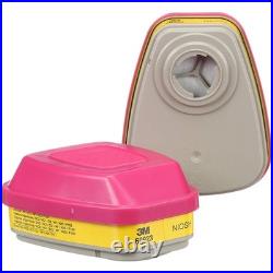 3M 60923 Organic Vapor/Acid Gas Cartridge P100 60 Filters (30pairs) exp 2025