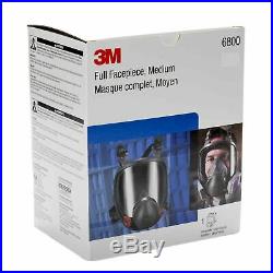 3M 6800 Full Face Painting Spraying Gas Respirator Cover with Cartridges Filters