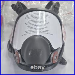 3M 6800 Full Face Reusable Respirator/Gas Mask Medium + 2 P100 Filters