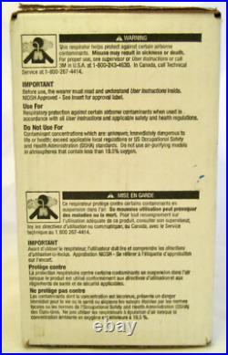 3M 6800 Full Facepiece Reusable Respirator Medium Bayonet Connect Gas Mask