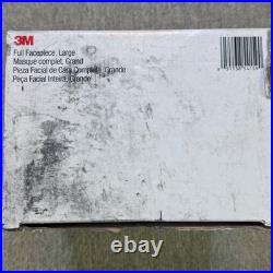 3M 6900 Full Face Respirator Large w 6003 Organic Vapor Cartridges Sealed