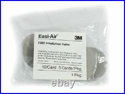 3M 7282 Easi-Air Inhalation Valve 7800S Series Facepiece Respirator Bag of 50