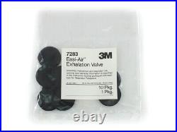 3M 7283 Easi-Air Exhalation Valve 7800S Series Gas Mask Respirator Box of 50