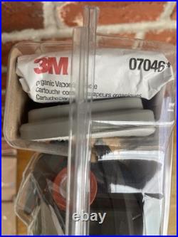 3M 7 IN 1 Construction Chemical Spray Painting Full Face Respirator Gas Mask SML