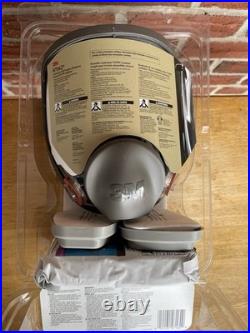 3M 7 IN 1 Construction Chemical Spray Painting Full Face Respirator Gas Mask SML