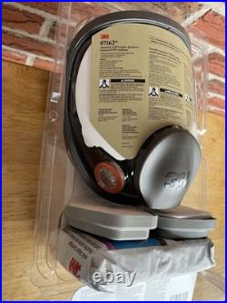 3M 7 IN 1 Construction Chemical Spray Painting Full Face Respirator Gas Mask SML