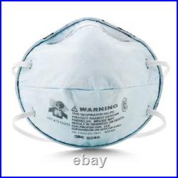 3M 8246 Particulate Respirator, R95, Nuisance Acid Gas, Molded, Dual, Nosefoam