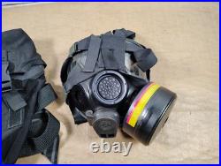 3M FR-M40-20 Full Face Respirator CBRN Gas Mask with FR-64 Cartridge Medium