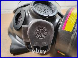 3M FR-M40-20 Full Face Respirator CBRN Gas Mask with FR-64 Cartridge Medium