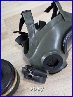 3M FR-M40-20 Full Facepiece Respirator Gas Mask US M + FR-64 Filter + Bag