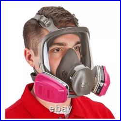 3M Full Face Respirator 6700 Small+ Multi Gas Organic Vapor P100 Cartridge 60923