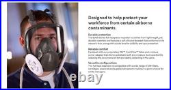 3M Full Face Respirator 6700 Small+ Multi Gas Organic Vapor P100 Cartridge 60923