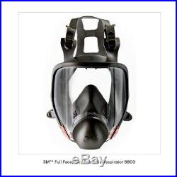 3M Full Face Respirator Large Gas Mask Face Mask Painting Sandblasting