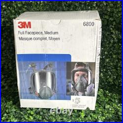 3M Gas Mask 6800 Full Face Reusable Respirator Full Face Gas Mask Size Medium